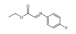 (4-fluoro-phenylimino)-acetic acid ethyl ester Structure