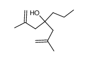 2,6-dimethyl-4-propyl-hepta-1,6-dien-4-ol结构式