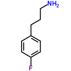 3-(4-氟-苯基)-丙胺结构式