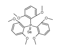 tris(2,6-dimethoxyphenyl)phosphine selenide结构式