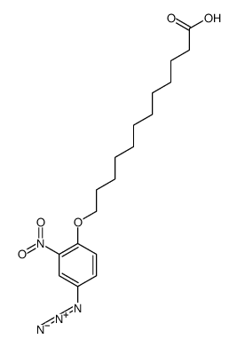 12-(4-azido-2-nitrophenoxy)dodecanoic acid Structure