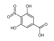 3,5-DIHYDROXY-4-NITROBENZOIC ACID Structure