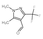 4-FORMYL-1,5-DIMETHYL-3-(TRIFLUOROMETHYL)-1H-PYRAZOLE Structure