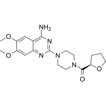 (R)-Terazosin结构式