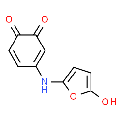 2(5H)-Furanone, 5-[(3,4-dihydroxyphenyl)imino]- (9CI)结构式