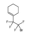 1-(2-BROMOTETRAFLUOROETHYL)CYCLOHEXENE结构式