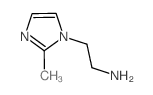 2-(2-methylimidazol-1-yl)ethanamine Structure