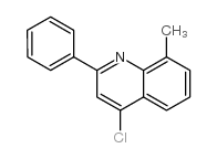 4-Chloro-8-methyl-2-phenylquinoline结构式