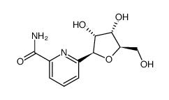 6-[(2S,3S,4R,5R)-3,4-dihydroxy-5-(hydroxymethyl)oxolan-2-yl]pyridine-2-carboxamide结构式