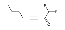 3-Octyn-2-one,1,1-difluoro-结构式