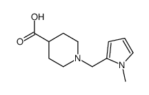 1-[(1-methyl-1H-pyrrol-2-yl)methyl]-4-piperidinecarboxylic acid(SALTDATA: 1.2H2O)结构式