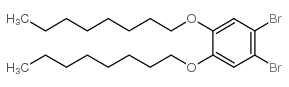 1,2-溴-4,5-辛氧基苯结构式