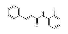 N-(2-iodophenyl)cinnamamide Structure