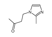 4-(2-methyl-1H-imidazol-1-yl)-2-butanone(SALTDATA: FREE) Structure