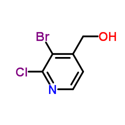 (3-Bromo-2-chloropyridin-4-yl)methanol Structure