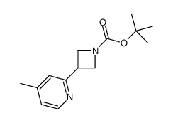 tert-butyl 3-(4-methylpyridin-2-yl)azetidine-1-carboxylate picture