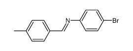 N-(4-methylbenzyl)-4-bromoaniline结构式