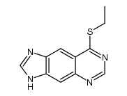 8-ethylthio-3H-imidazo[4,5-g]quinazoline结构式