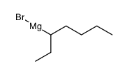 (1-Ethylpentyl)magnesium bromide结构式