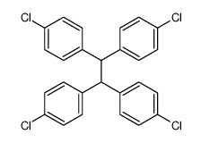 1,1,2,2-tetrakis-(4-chloro-phenyl)-ethane Structure