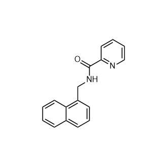 N-(Naphthalen-1-ylmethyl)picolinamide Structure