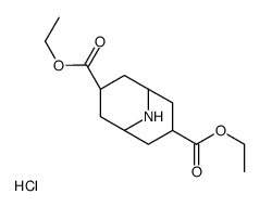 diethyl 9-azabicyclo[3.3.1]nonane-3,7-dicarboxylate hydrochloride structure