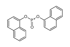 dinaphthalen-1-yloxy(oxo)phosphanium结构式