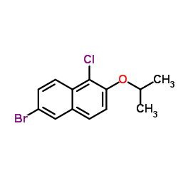 6-Bromo-1-chloro-2-isopropoxynaphthalene picture