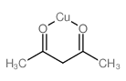 Copper,(2,4-pentanedionato-kO2,kO4)- (9CI) structure