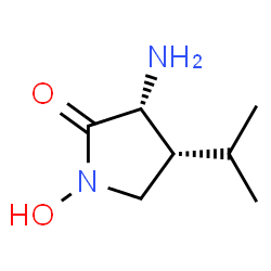 2-Pyrrolidinone,3-amino-1-hydroxy-4-(1-methylethyl)-,cis-(9CI) picture