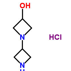 [1,3'-Biazetidin]-3-ol hydrochloride structure