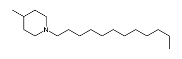 1-dodecyl-4-methylpiperidine结构式