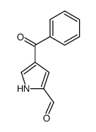 4-benzoyl-1H-pyrrole-2-carboxaldehyde Structure