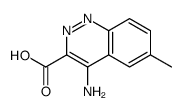 3-Cinnolinecarboxylicacid,4-amino-6-methyl-(9CI) structure