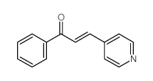 2-Propen-1-one,1-phenyl-3-(4-pyridinyl)- structure