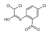 2,2-Dichloro-N-(4-chloro-2-nitrophenyl)acetamide structure