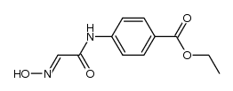 ethyl 4-(2-(hydroxyimino)acetamido)benzoate结构式