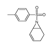 7-(4-methylphenyl)sulfonyl-7-azabicyclo[4.1.0]hept-4-ene结构式