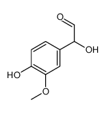 2-hydroxy-2-(4-hydroxy-3-methoxy-phenyl)acetaldehyde结构式