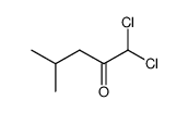 2-Pentanone,1,1-dichloro-4-methyl- Structure
