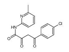 Benzenebutanamide, 4-chloro-alpha,gamma-dioxo-N-(6-methyl-2-pyridinyl)- picture