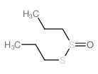 1-Propanesulfinothioicacid, S-propyl ester Structure
