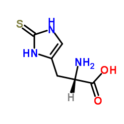 L-2-Thiolhistidine structure