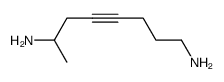 1,7-diaminooct-3-yne结构式