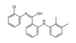N-(2-chlorophenyl)-2-(2,3-dimethylanilino)benzamide结构式