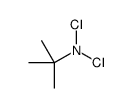 N,N-dichloro-2-methylpropan-2-amine结构式