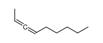 2,3-Nonadiene Structure