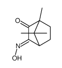 ANTI-(1R)-(+)-CAMPHORQUINONE 3-OXIME结构式