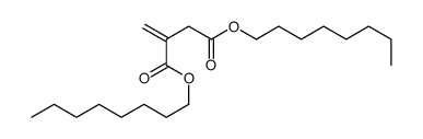 Itaconic acid dioctyl ester structure