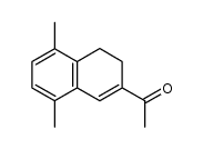 1-(5,8-Dimethyl-3,4-dihydronaphthyl)ethan-1-one Structure